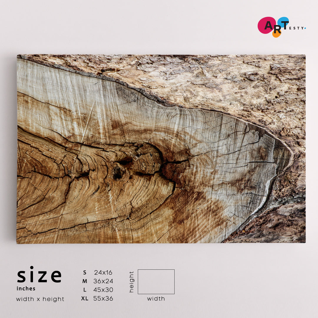 Old Tree Trunk Texture Poster Abstract Art Print Artesty   