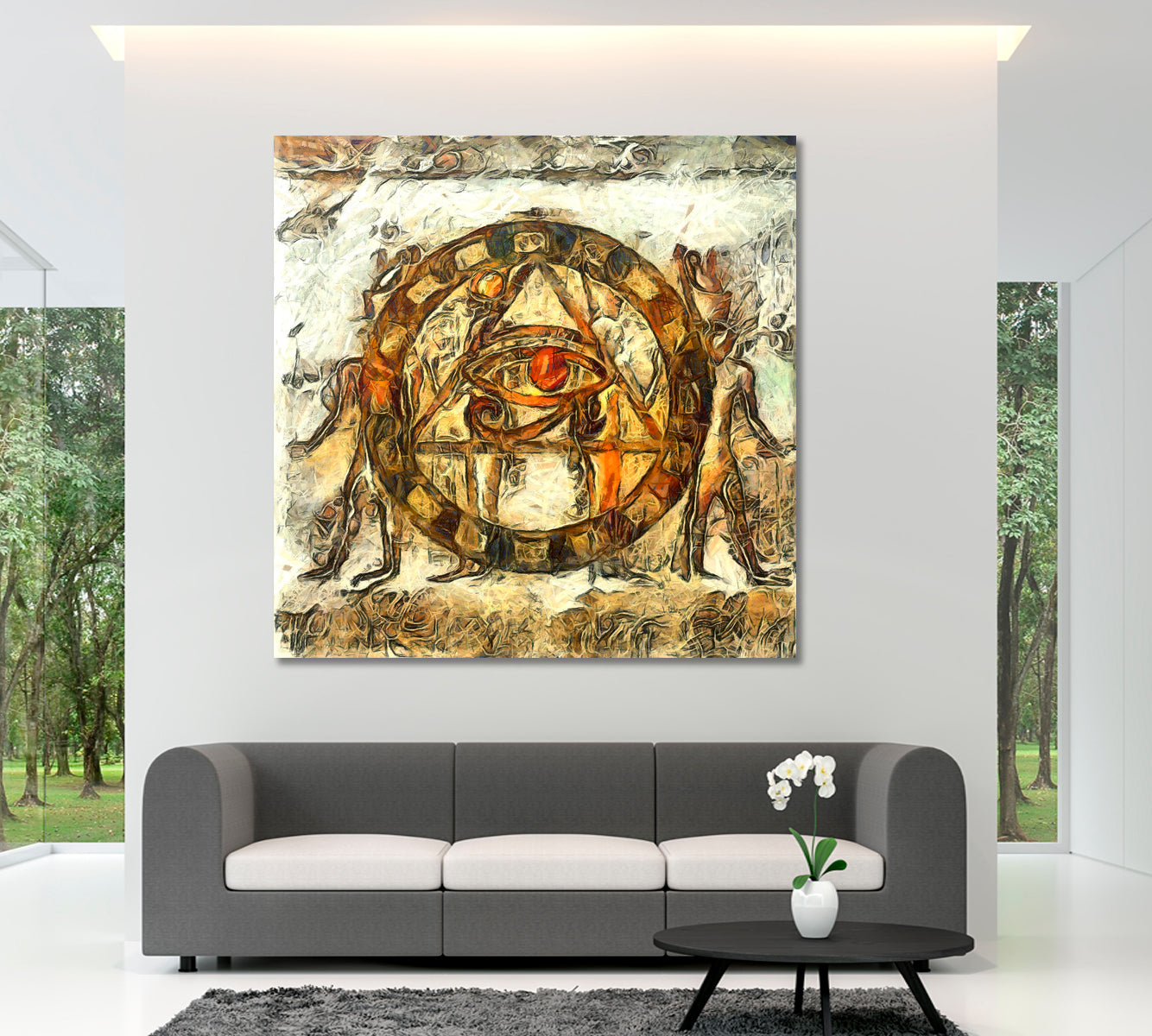 ERA OF PHARAOHS Ancient Egyptian Style Fine Art Fine Art Artesty   