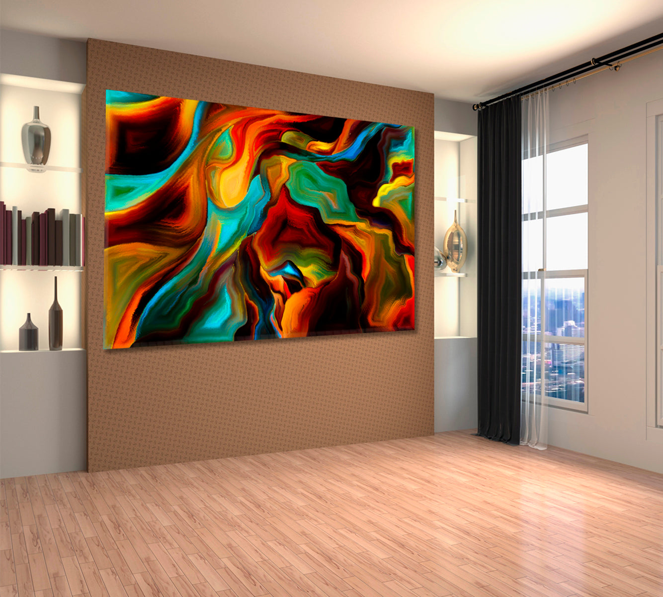 Inside Of Colors And Forms Abstract Design Abstract Art Print Artesty   