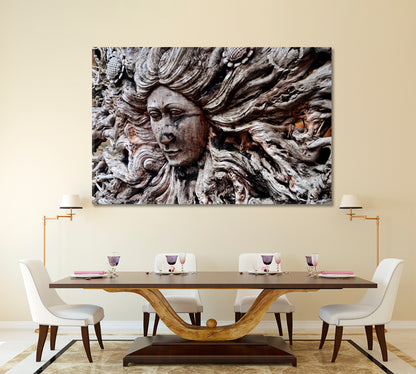 ROOT CARVING  Wood Amasing Nature Abstract Naturalism Art Abstract Art Print Artesty   