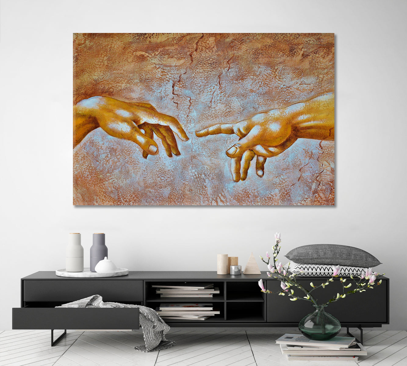 Michelangelo Creation Of Adam Michelangelo: Adam The Creation Of