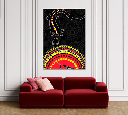 LIZARD Abstract Modern Art Abstract Art Print Artesty   