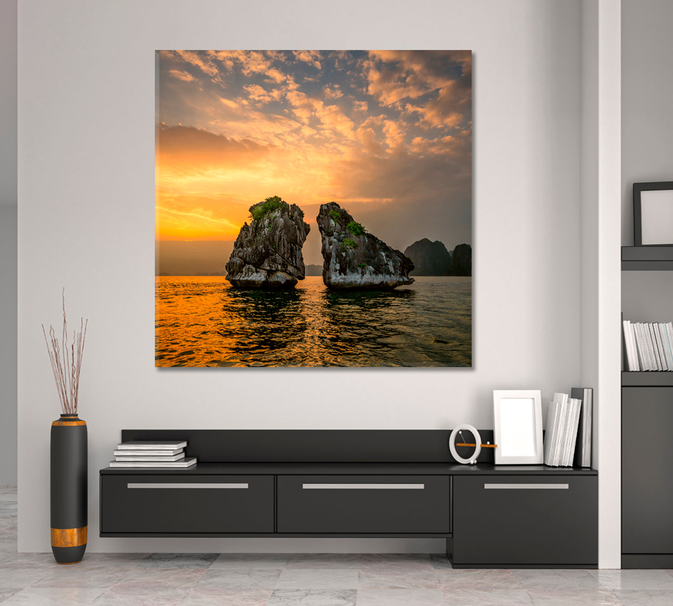 TRAVEL AROUND Trong Mai Island Beautiful Landscape Scenery Landscape Fine Art Print Artesty   