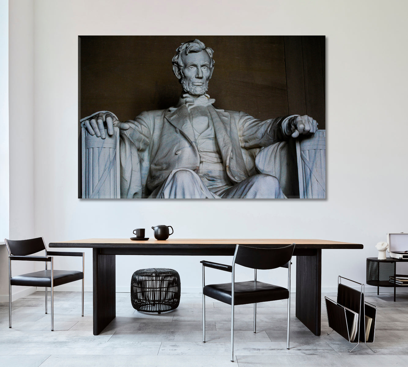 Abraham Lincoln Poster Celebs Canvas Print Artesty   