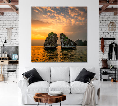 TRAVEL AROUND Trong Mai Island Beautiful Landscape Scenery Landscape Fine Art Print Artesty   