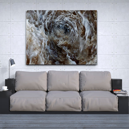 BULL'S EYE  Hurricane Storm Core Maelstrom Abstract Art Print Artesty   