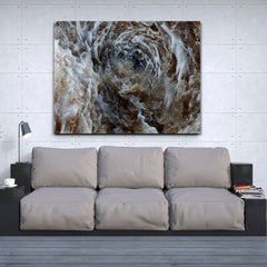 BULL'S EYE  Hurricane Storm Core Maelstrom Abstract Art Print Artesty   