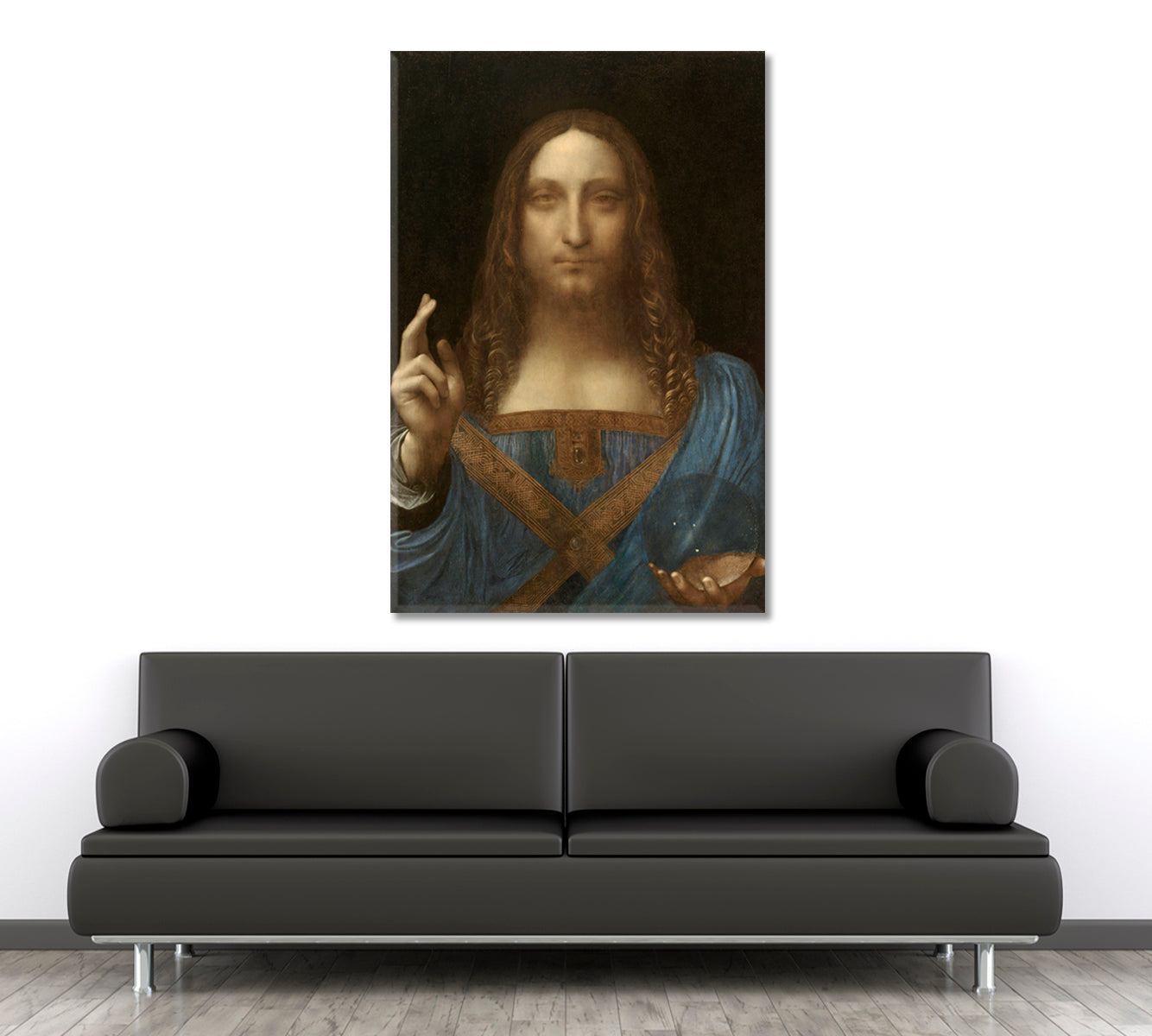 Salvator Mundi Leonardo Style Fine Art Artesty   