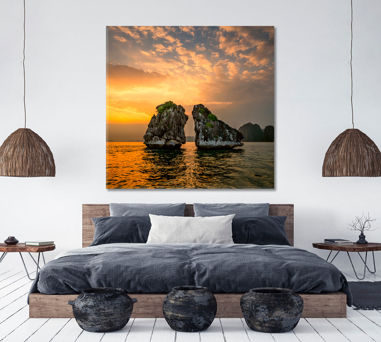 TRAVEL AROUND Trong Mai Island Beautiful Landscape Scenery Landscape Fine Art Print Artesty   