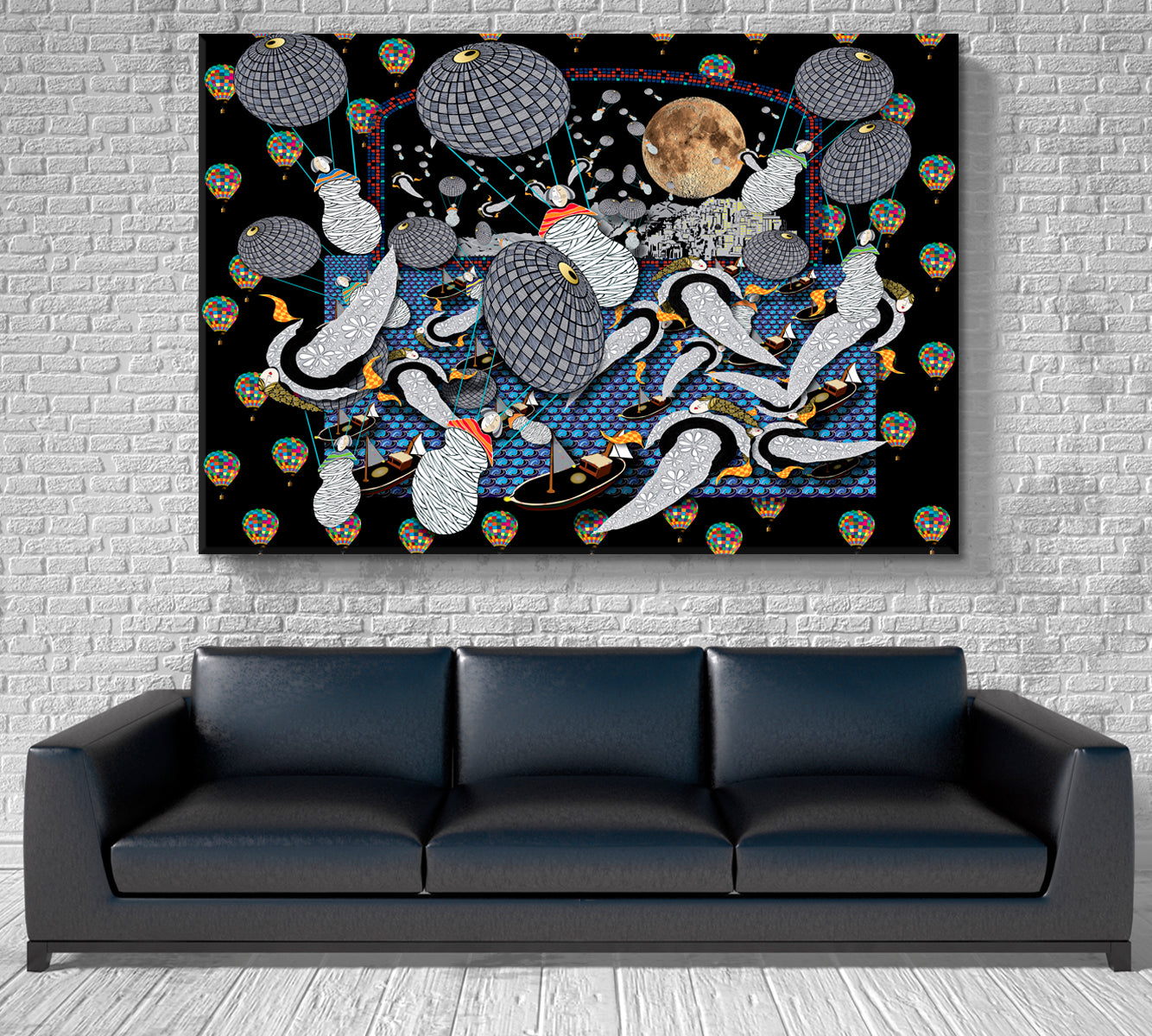 Futuristic Trippy Psychedelic Creative Contemporary Art Contemporary Art Artesty   