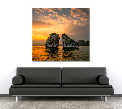 TRAVEL AROUND Trong Mai Island Beautiful Landscape Scenery Landscape Fine Art Print Artesty 1 Panel 12"x12" 