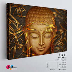Buddha Bodhisattva Poster Religious Modern Art Artesty   