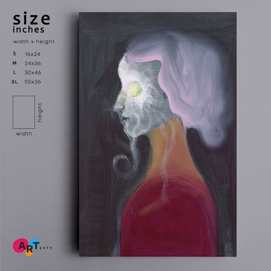 PORTRAIT Contemporary Fine Art Fine Art Artesty 1 Panel 16"x24" 