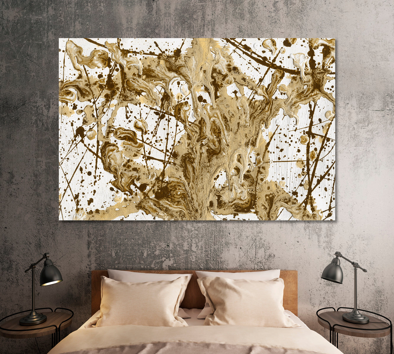 DRIPPING Abstract Expressionism Drip Painting Style - Artesty.com