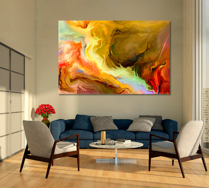 Modern Art Abstract Art Print Artesty 1 panel 24" x 16" 