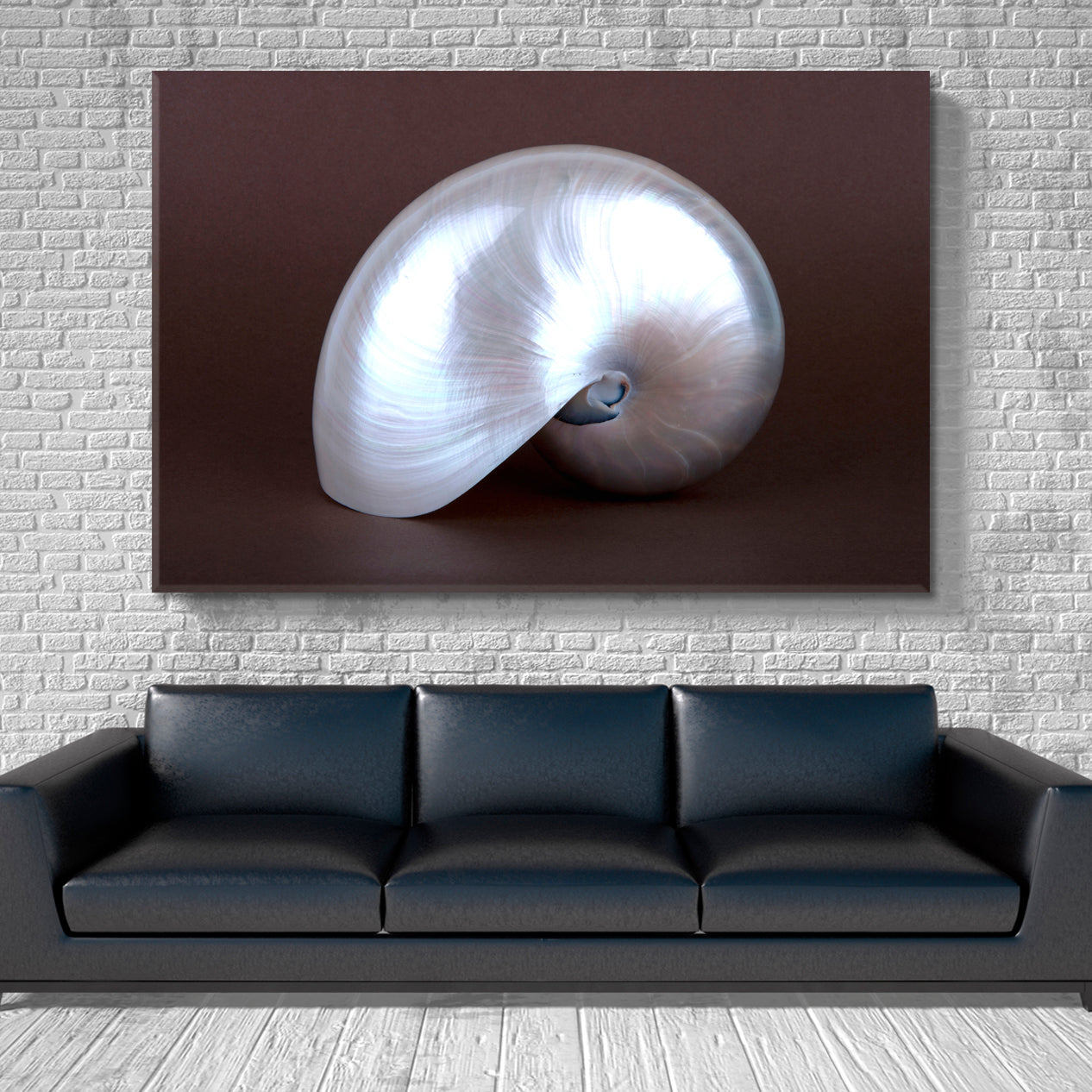 PEARL SHELL Abstract Seashell Contemporary Art Artesty   