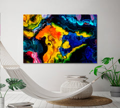 FLUID LINES  Abstract Art Abstract Art Print Artesty 1 panel 24" x 16" 