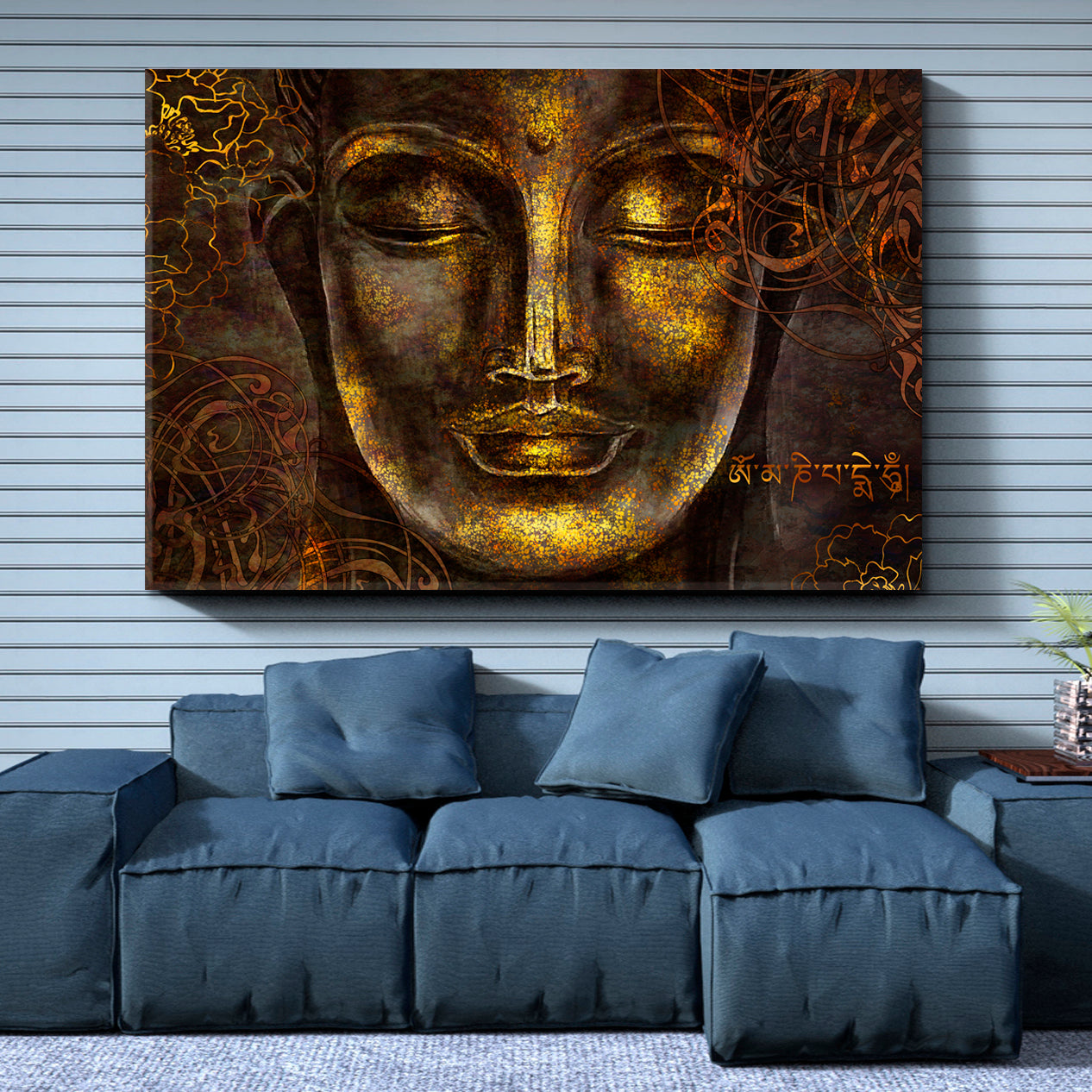 Buddha Modern Religious Modern Art Artesty   