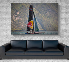 Sailing World Championship Poster Transportation Canvas Art Artesty   