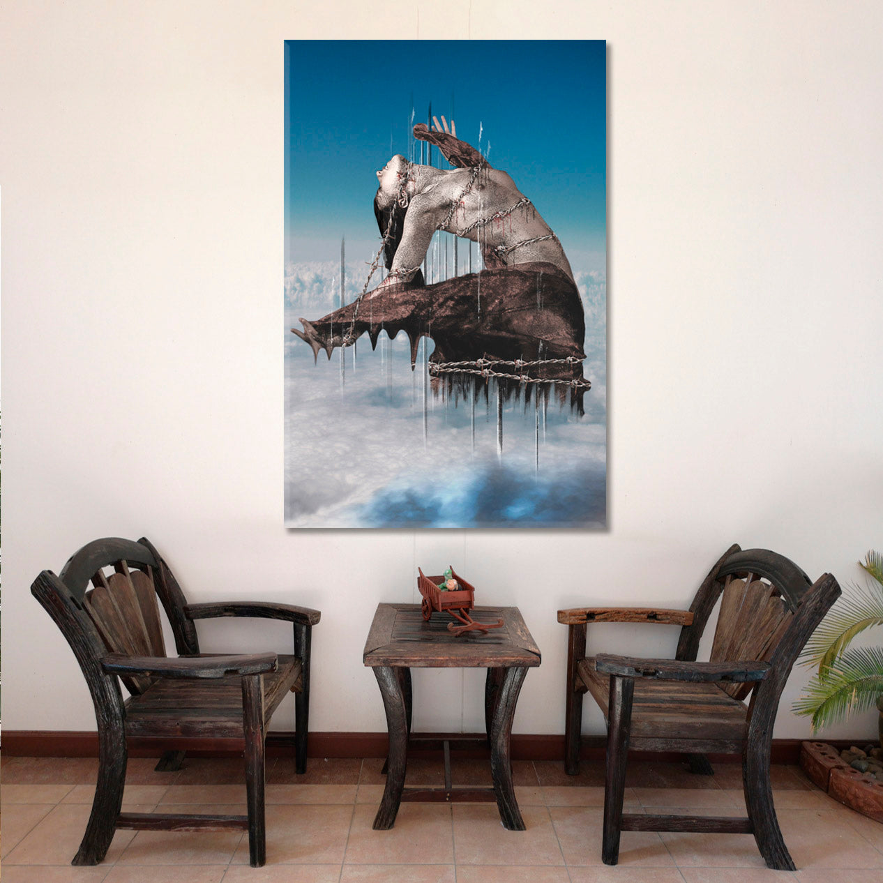 FREEDOM Contemporary Environmental Art Surreal Fantasy Large Art Print Décor Artesty   