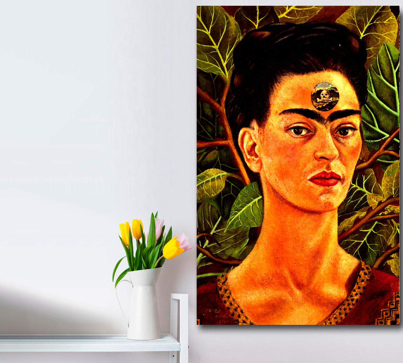 FRIDA KAHLO Greatest Artist Portrait Fine Art Artesty   