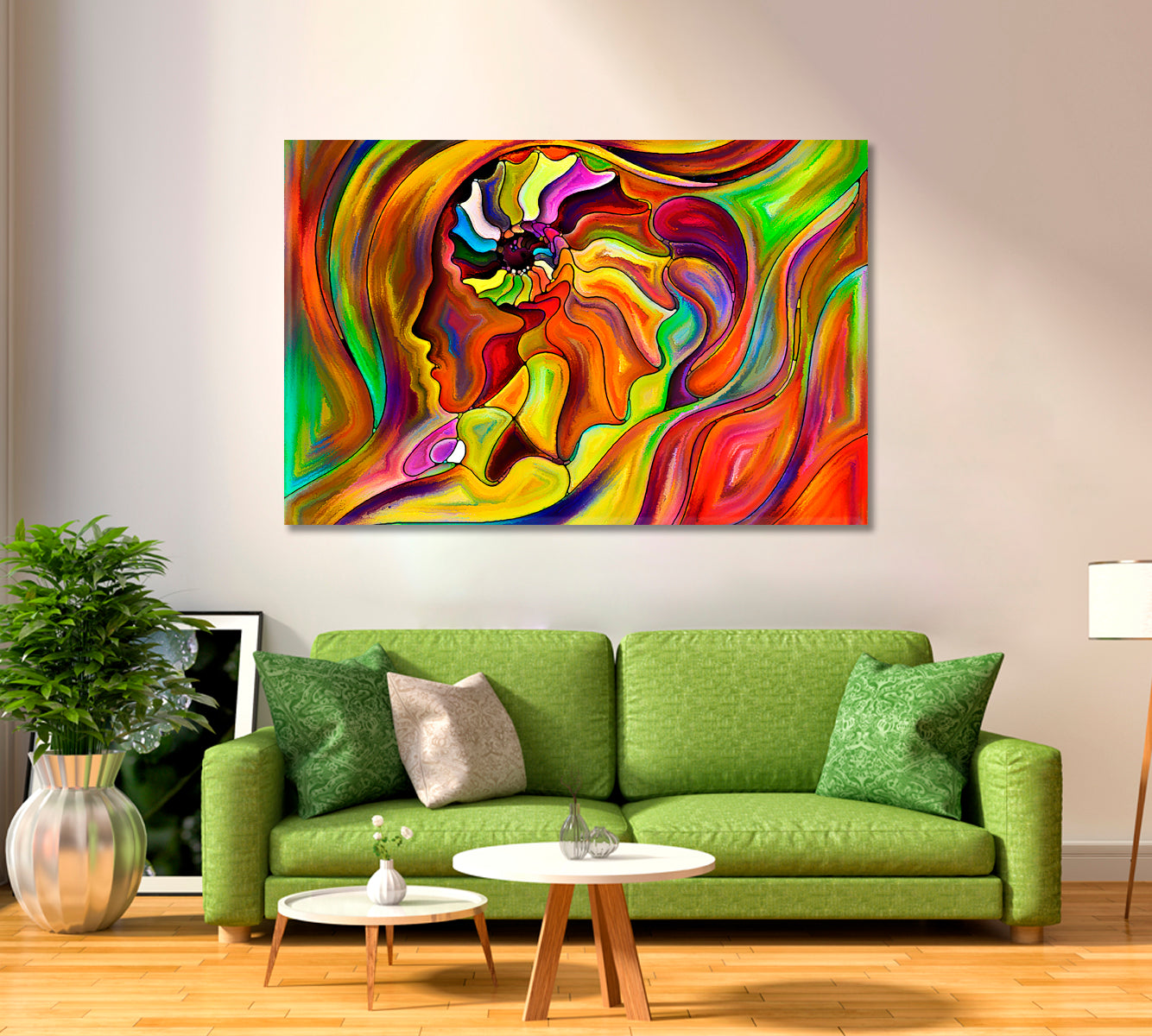 Life Forms And Lines Abstract Design Abstract Art Print Artesty 1 panel 24" x 16" 
