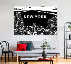 NEW YORK City Night Lights Cities Wall Art Artesty   