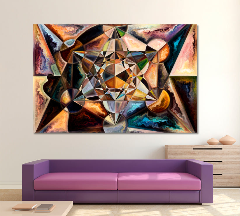 ABSTRACT GEOMETRIC FORMS Eye Catching Patterns – Artesty.com