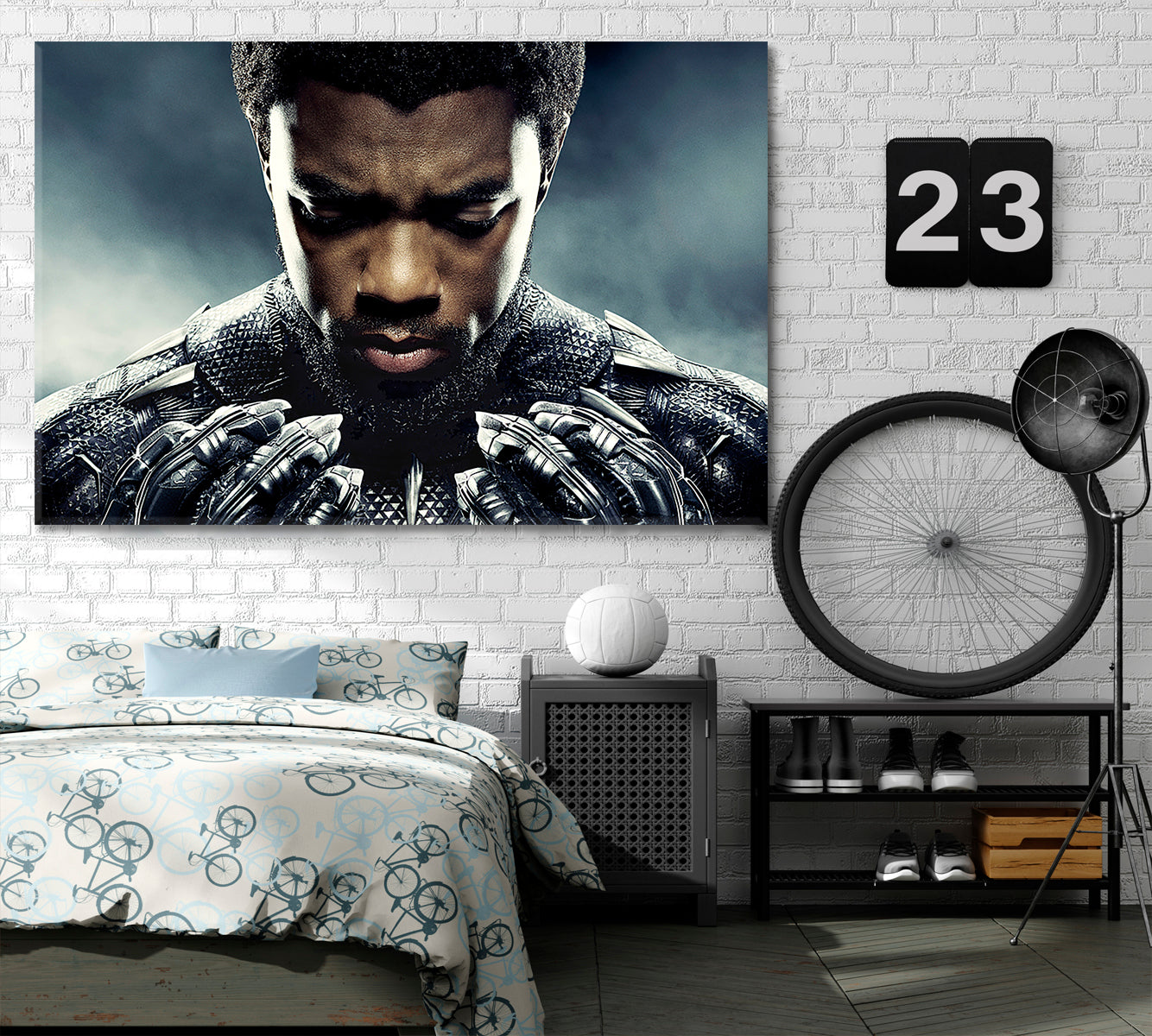 BLACK PANTHER Wakanda Forever Art Canvas Print Celebs Canvas Print Artesty   