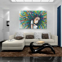 Vinie Graffiti Paris France Vinnie Street Art Canvas Print Street Art Canvas Print Artesty 1 panel 24" x 16" 