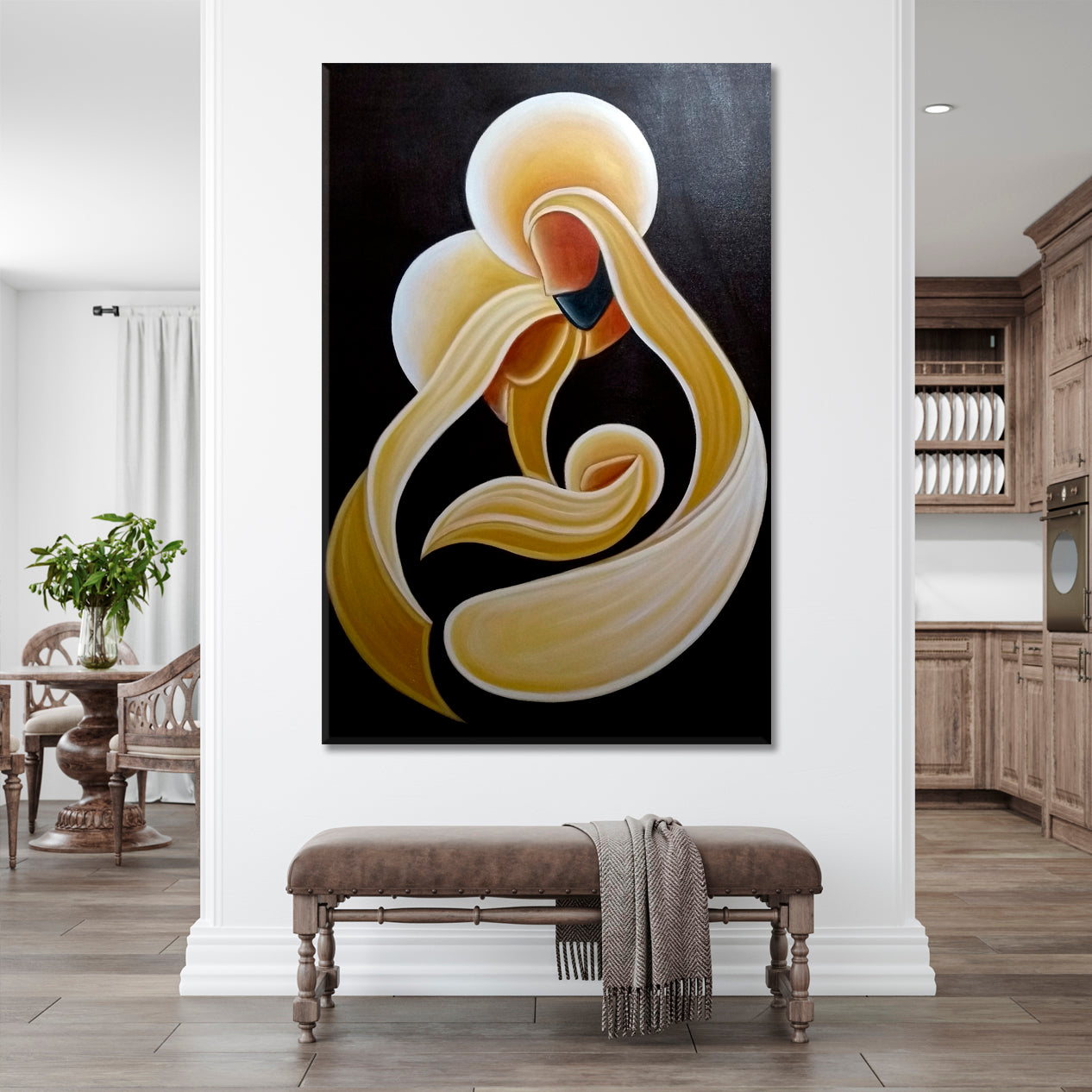 CHRISTIAN Modern Abstract Spiritual Art Religious Modern Art Artesty   