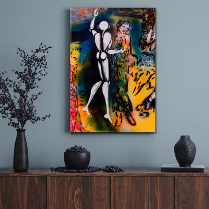 DANCE Abstract Surreal Art Abstract Art Print Artesty   