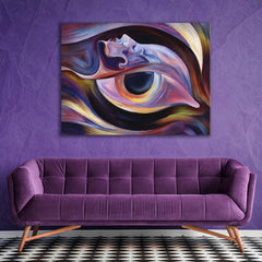 Eye Catching Attractive and Unique Consciousness Art Artesty 1 panel 24" x 16" 