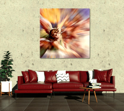 ANGEL Abstract Modern Art Religious Modern Art Artesty   