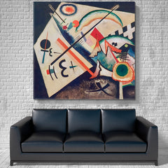 INSPIRED BY KANDINSKY Abstract Figurative Modern Painting Contemporary Art Artesty   