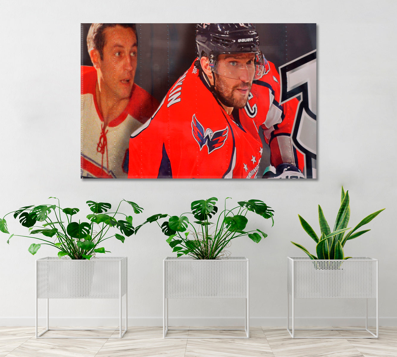 SPORT CHAMPIONS NHL Street Art Urban Canada Hockey Fans Canvas Print Motivation Sport Poster Print Decor Artesty 1 panel 24" x 16" 