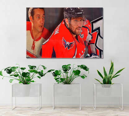 SPORT CHAMPIONS NHL Street Art Urban Canada Hockey Fans Canvas Print Motivation Sport Poster Print Decor Artesty 1 panel 24" x 16" 