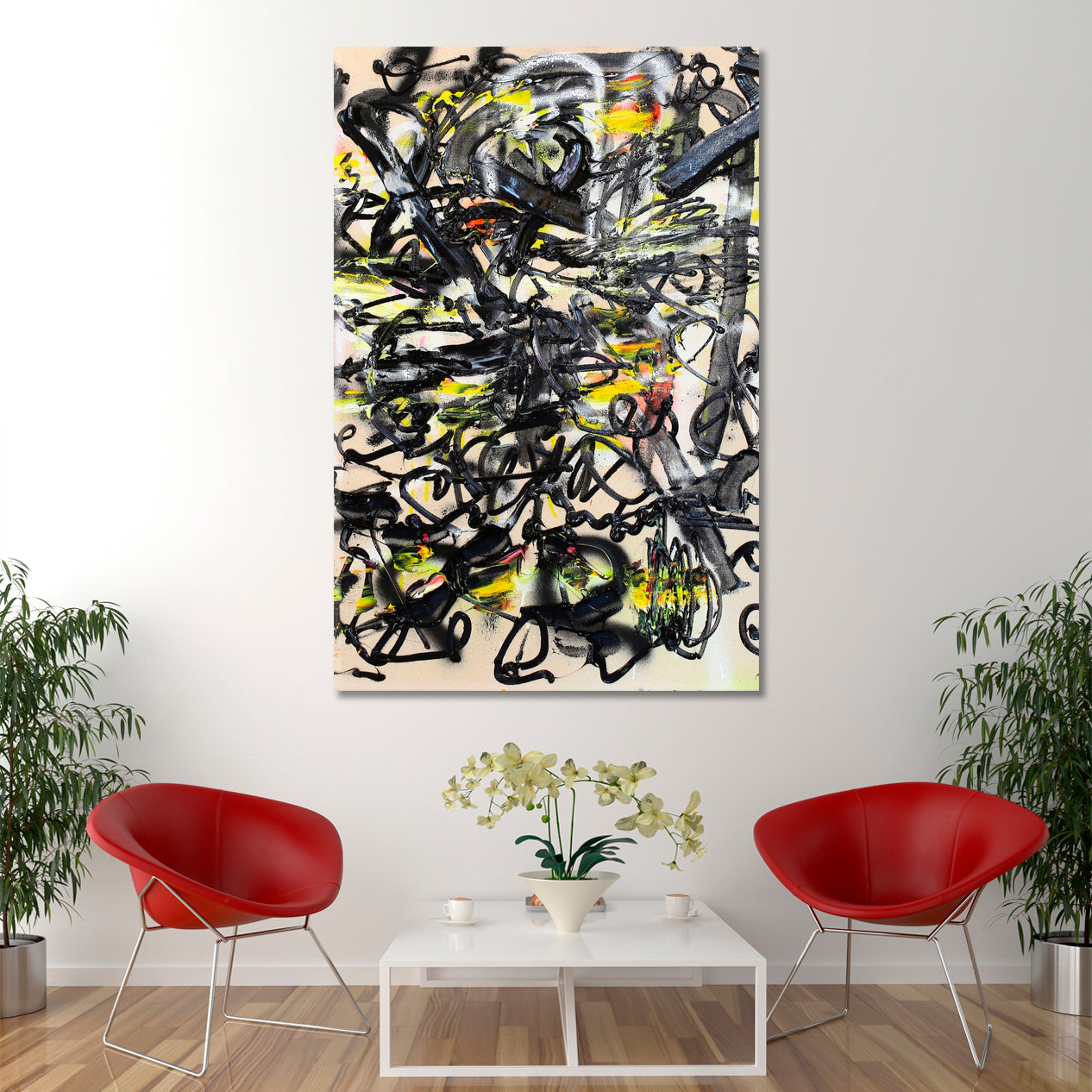 Abstract Expressionism Pollock Motives Abstract Art Print Artesty   