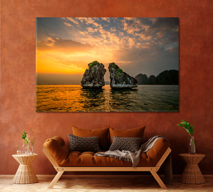 Hon Ga Choi Island Fighting Cocks Asia Famous Destination Scenery Landscape Fine Art Print Artesty 1 panel 24" x 16" 