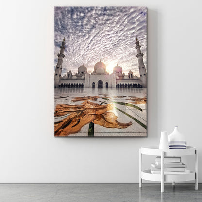 EAST Mosque Abu Dhabi Cities Wall Art Artesty   