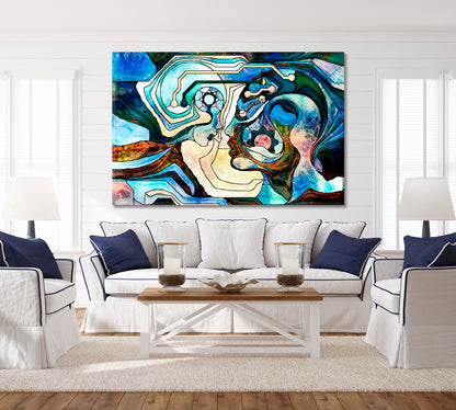 Towards Each Other Surreal Fantasy Large Art Print Décor Artesty   