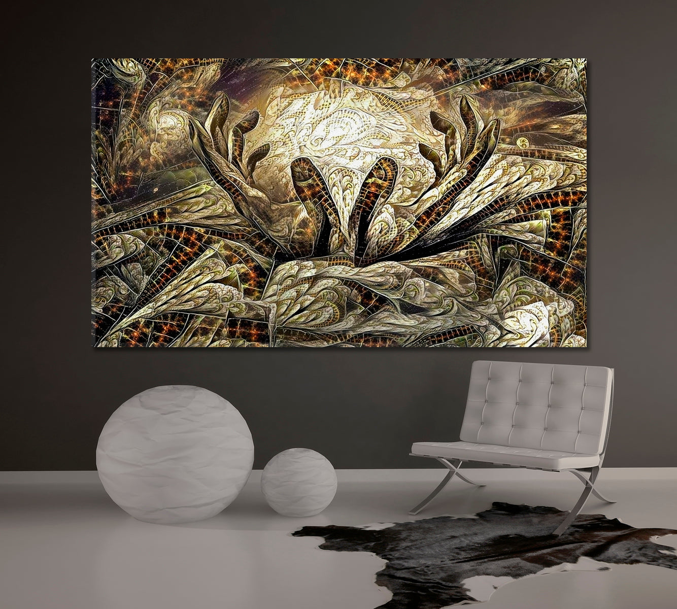 Hands of Creator Surreal Fantasy Large Art Print Décor Artesty 1 panel 24" x 16" 