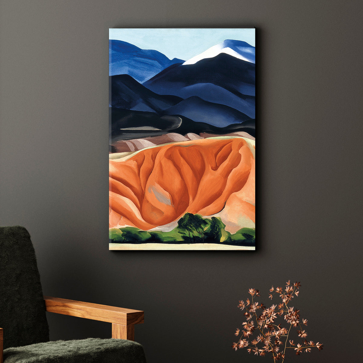 BEAUTY IN DETAILS Desert Landscape  - Vertical Fine Art Artesty 1 Panel 16"x24" 