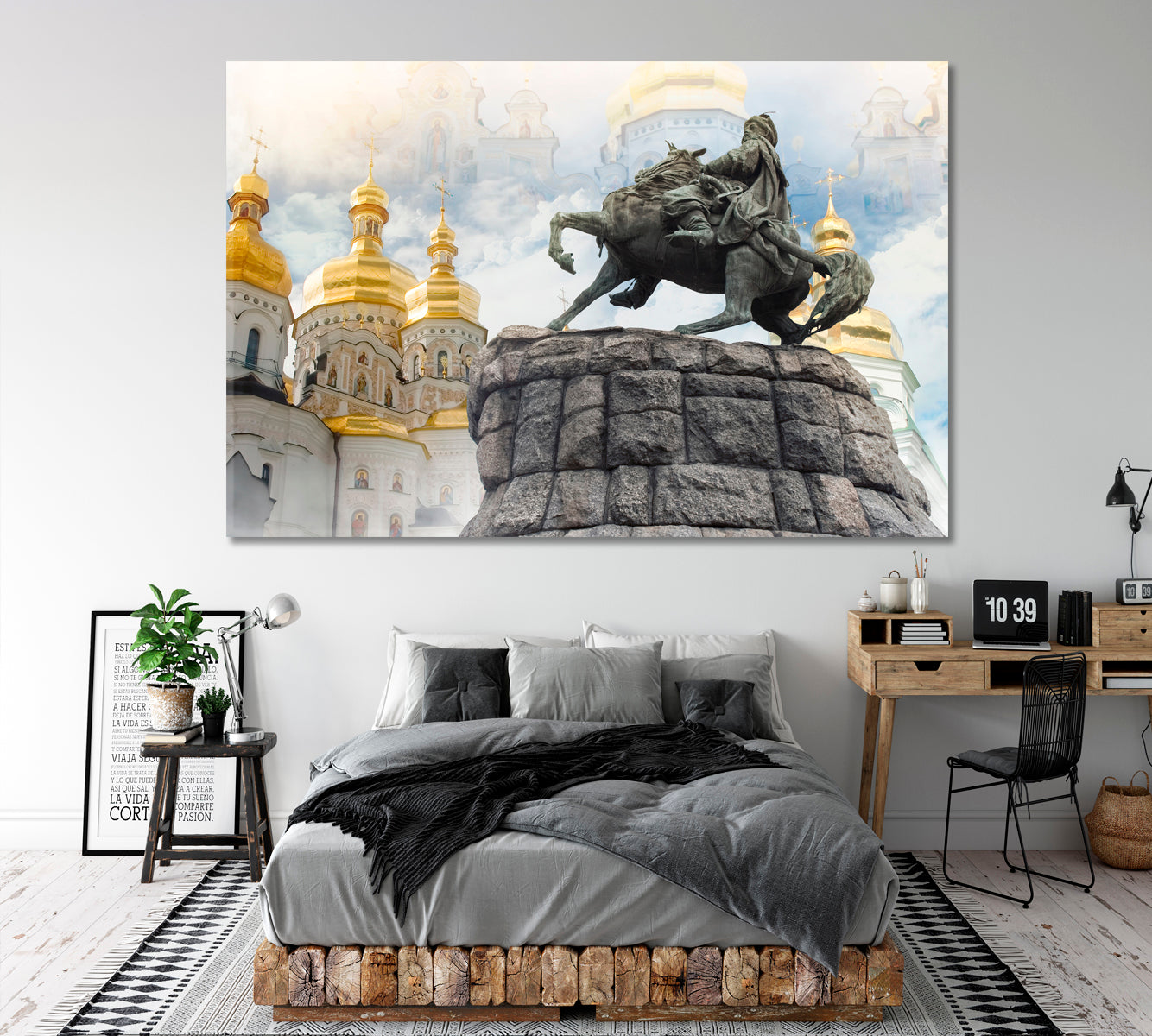 Golden Dome Pechersk Lavra Church Kyiv Ukraine Cities Wall Art Artesty   