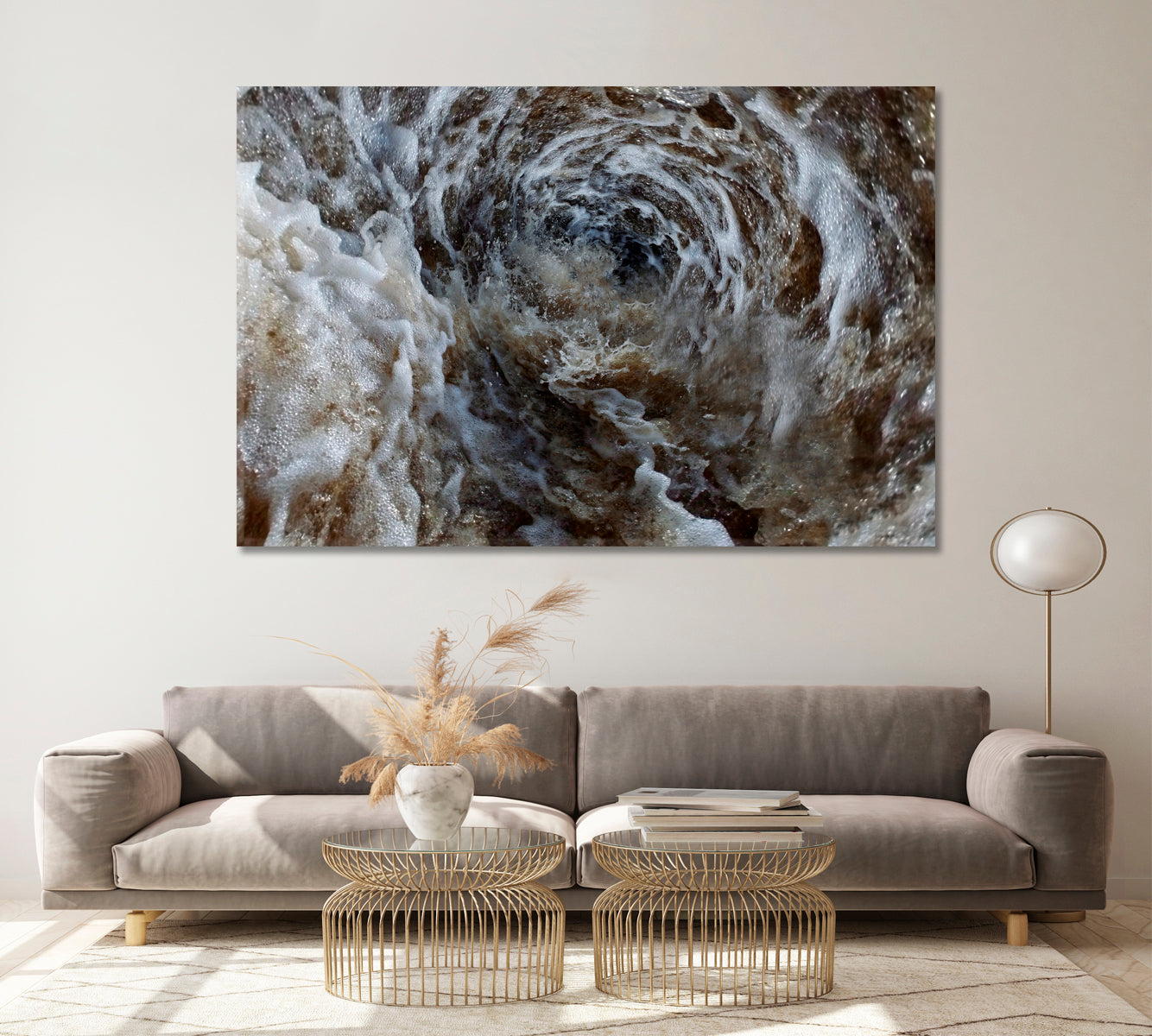 BULL'S EYE  Hurricane Storm Core Maelstrom Abstract Art Print Artesty   