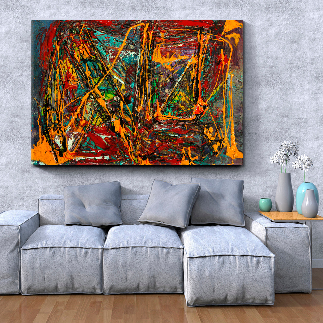Beautiful Abstract Fire Flame Abstract Art Print Artesty   