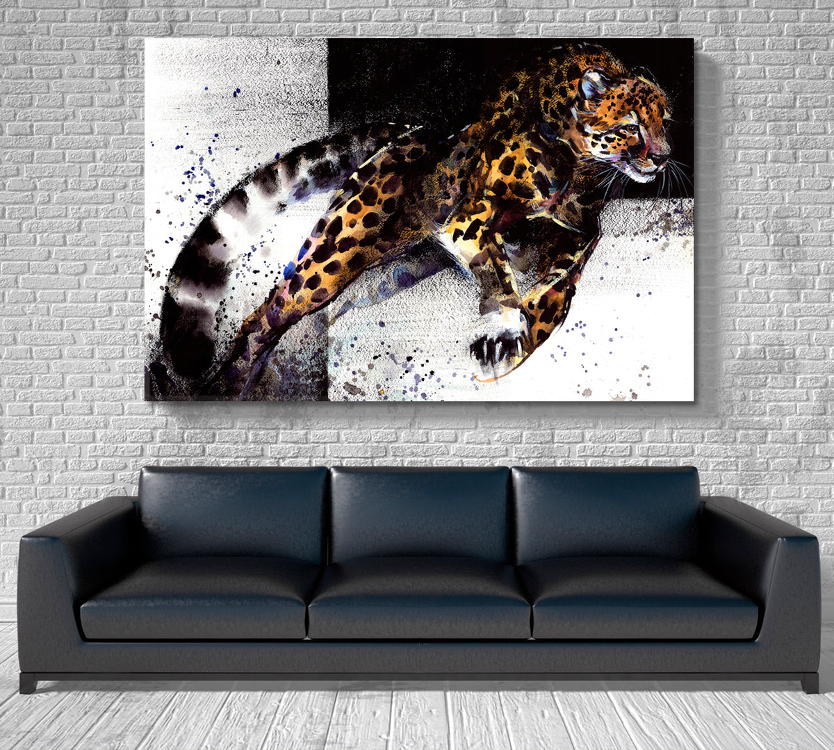 Cheetah Wild Beast Jaguar Leopard Beautiful African Animals Wildlife Animals Canvas Print Artesty 1 panel 24" x 16" 