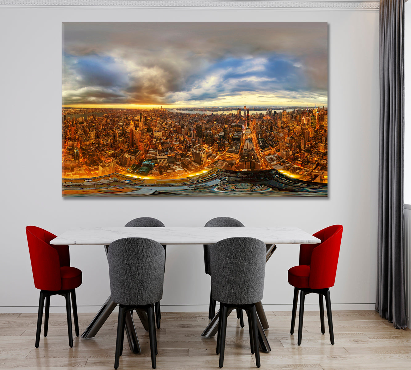 PANORAMA POSTER Manhattan from Empire State Building Cities Wall Art Artesty   