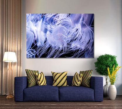 JELLYFISH Underwater Sea Life Nautical, Sea Life Pattern Art Artesty   