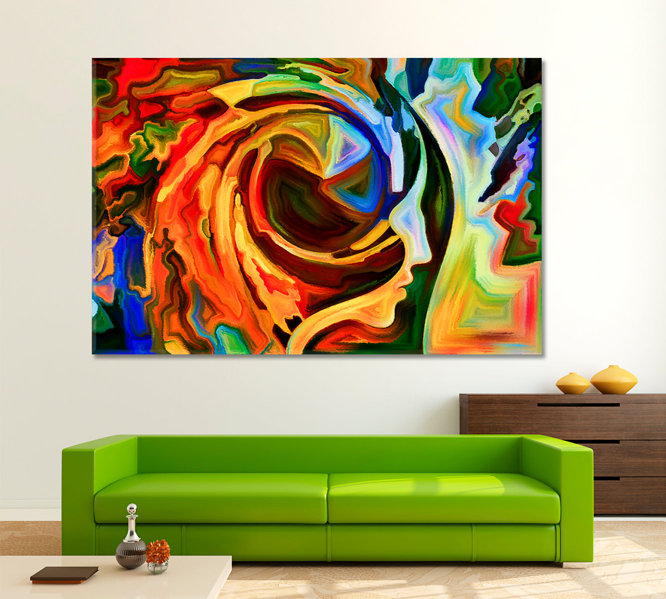 Search Abstract Art Print Artesty 1 panel 24" x 16" 